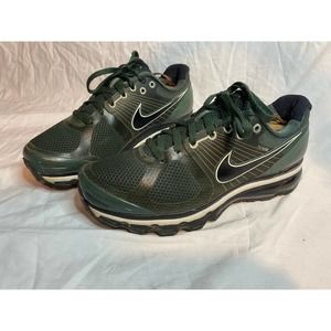 Nike Air Max Flywire Sneakers Shoes 2010 Grove Green 386368-300 M10 W11.5